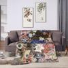Littlest Pet Shop Blanket  Soft Warm Street Trend Plush Throw Blanket For Children Couch Bed Flannel Bedspread Bed Cover