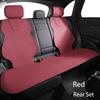 Karcle Coprisedili Auto in Pelle Nappa Set Completo Coprisedili in Pelle Double Face Protezione Sedile Auto Traspirante Antiscivolo Sedile Auto