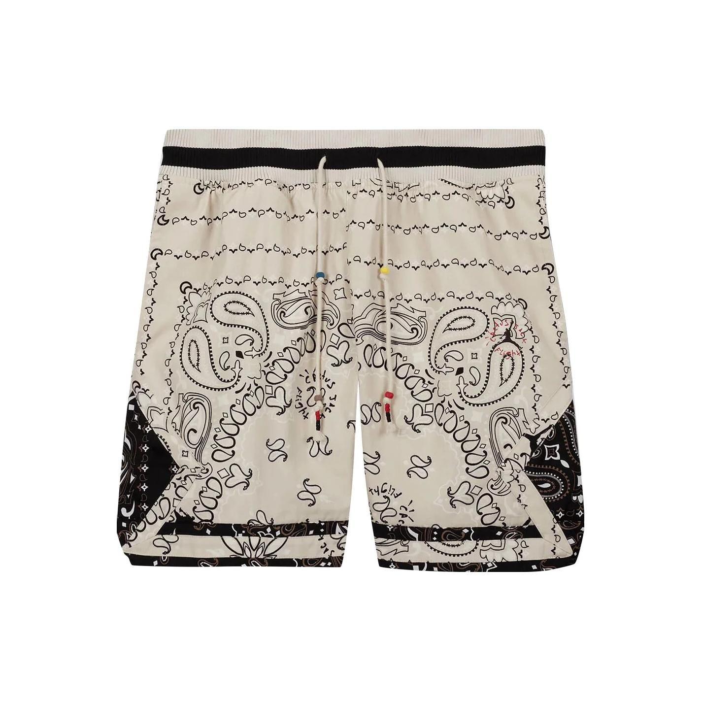 

Мужские шорты Air Jordan x Travis Scott Paisley Orewood, белые, DO4099-104 L