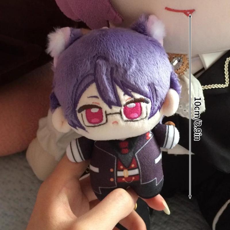 Anime Diabolik Lover Plush Doll Pendant Komori Yui Sakamaki Reiji Sakamaki Cartoon Figure Desk Ornaments Bag Accessory Fans Gift