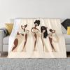 The Muses | Hercules New Arrival Fashion Leisure Warm Flannel Blanket Hercules The Muses Beige
