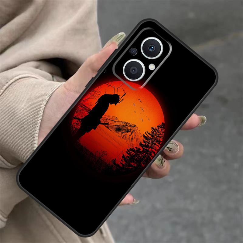 Japan The Samurai Ninja Case For OPPO Reno 7 8 Lite 10 11 12 13 14 Pro 8T 12F 13F 14F OPPO Find X8 X6 X9 Pro Cover