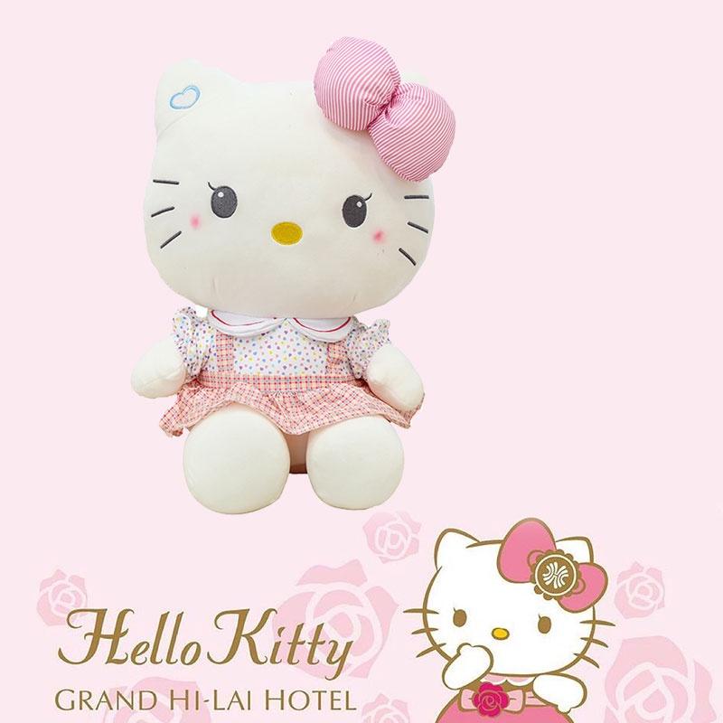 Cute Kt Cat Plush Toy Soft Stuffed Animal Doll Wholesale Gift For Birthdays
