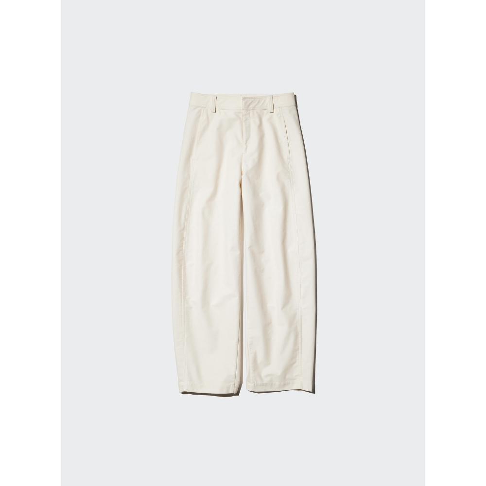 Uniqlo Low Rise Leg Pants  Leg Length 77 Cm  Long Length 