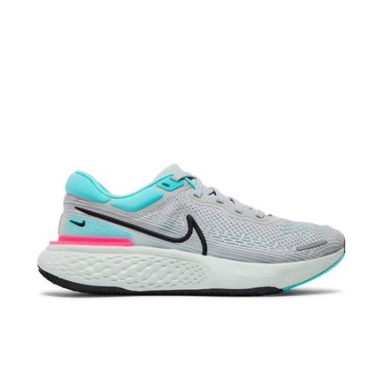 Nike ZoomX Invincible Run Flyknit Grey Fog Dynamic Turquoise CT2228-003