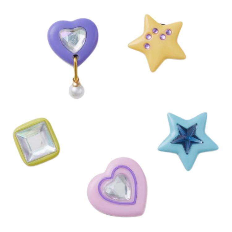 Crocs Multi-Shape Design Synthetic Resin Shoes Unisex Footwear Multiple-Colors 10015543