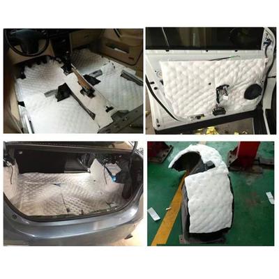 Самоклеящиеся виброизоляционные звукоизоляционные автомобильные звукоизоляционные хлопковые амортизаторы для всего автомобиля в наличии
