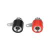 20Pairs Banana Socket 4mm Good Performance Corrosion Resistance Electrical Test Accessories for