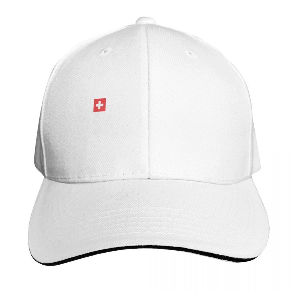 Switzerland Baseball Cap Curved Brim Classic Fit Low Profile Unstructured Unisex for Unisex Women