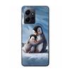 Cute Little Penguin Phone Case For Redmi Note 14 15 Pro 5G 13 12 Pro Plus 11 11T 11E 11S 10 Pro 10S 9 9S Cover Cell Clear TPU Ca