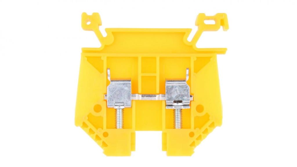 2-Wire Busbar Connector 6Mm2 Yellow Euro 6/35 43401N