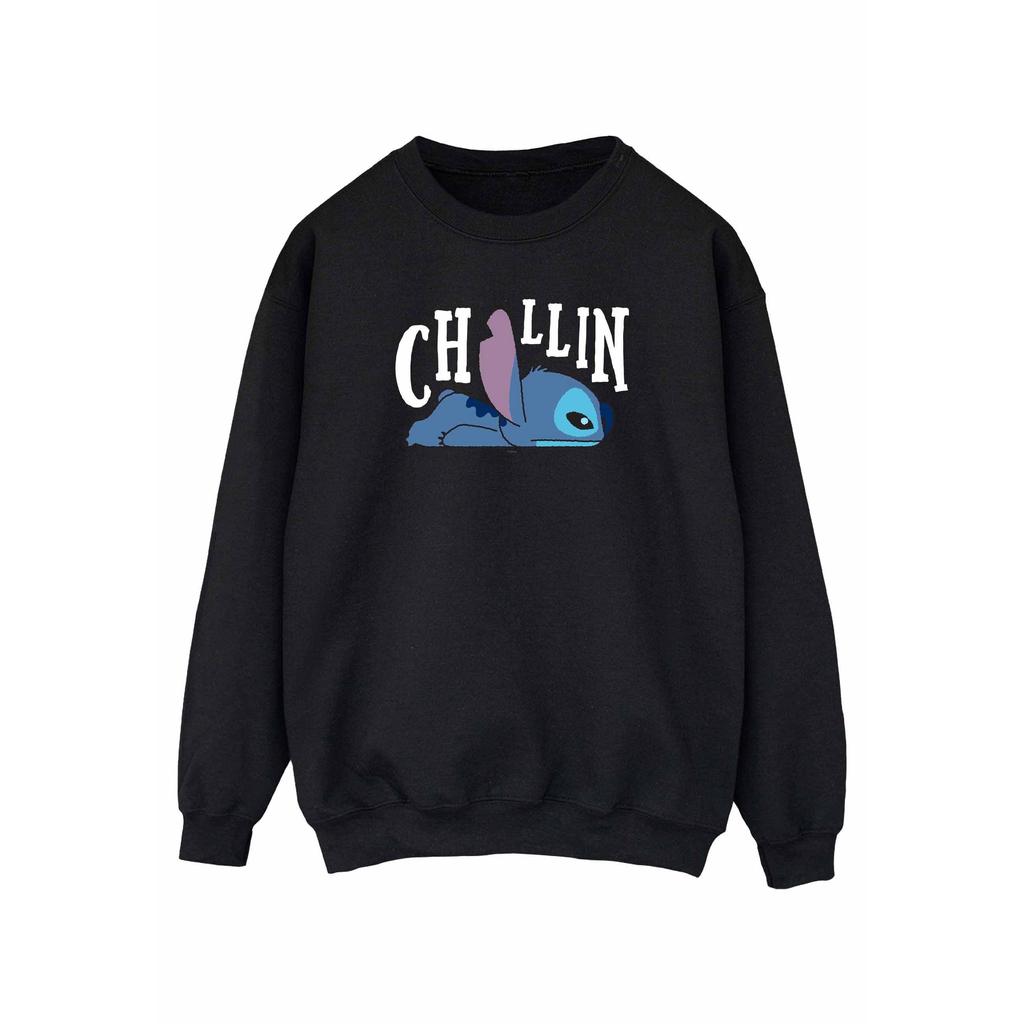 Disney Womens/Ladies Lilo And Stitch Chillin Sweatshirt