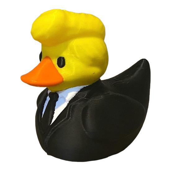 

Yousheng Trump Duck Украшение мультяшный костюм утка фигурка 3D печатная коллекционная утка для приборной панели автомобиля и домашнего стола книжная полка Декор Duck