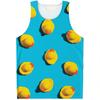 Schattig Eendjespatroon Tanktop Heren 3D Geprinte Rubberen Eendjes Mouwloze T-shirts Coole Zomer Streetwear Sneldrogende T-shirts Tops