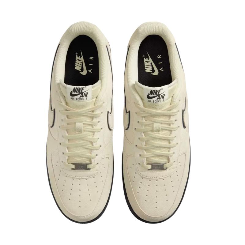 Nike Air Force 1 07 LV8 Semišové Pánské Tenisky Světle Khaki Krémová Černá HQ1966-200