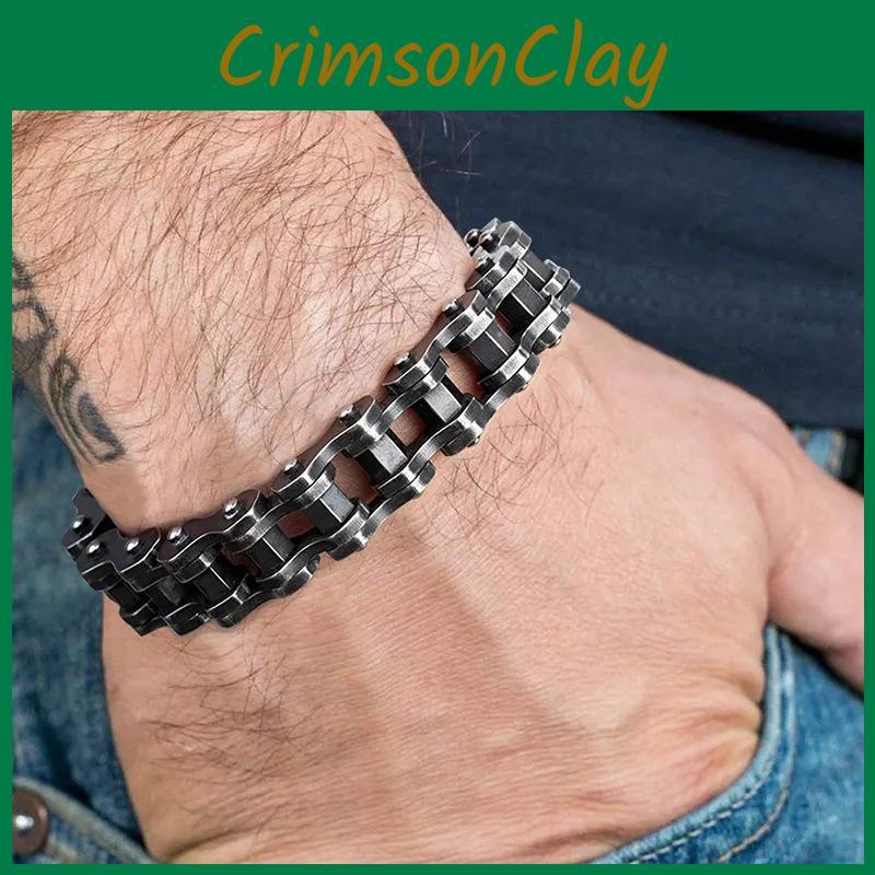 Moderner Punk Edelstahl Herrenschmuck Mit Geometrischem Muster Für Geschenk Und Reisesouvenirs