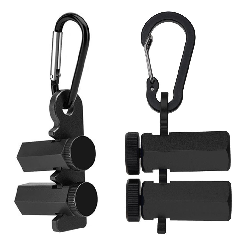 Stair Layout Framing Square Attachment Metal Tall Stair Gauges with Carabiner