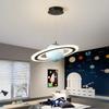 Modern Creative LED pendant light Children's Room Saturn Chandelier Bedroom Planetary Room Decoration Lighting Ceiling Light