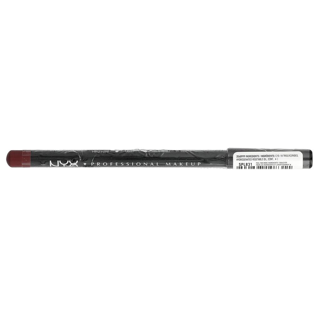 NYX PROFESSIONAL MAKEUP Slim Lip Pencil, 831 Mauve, 1.04 G (0.03 Oz)