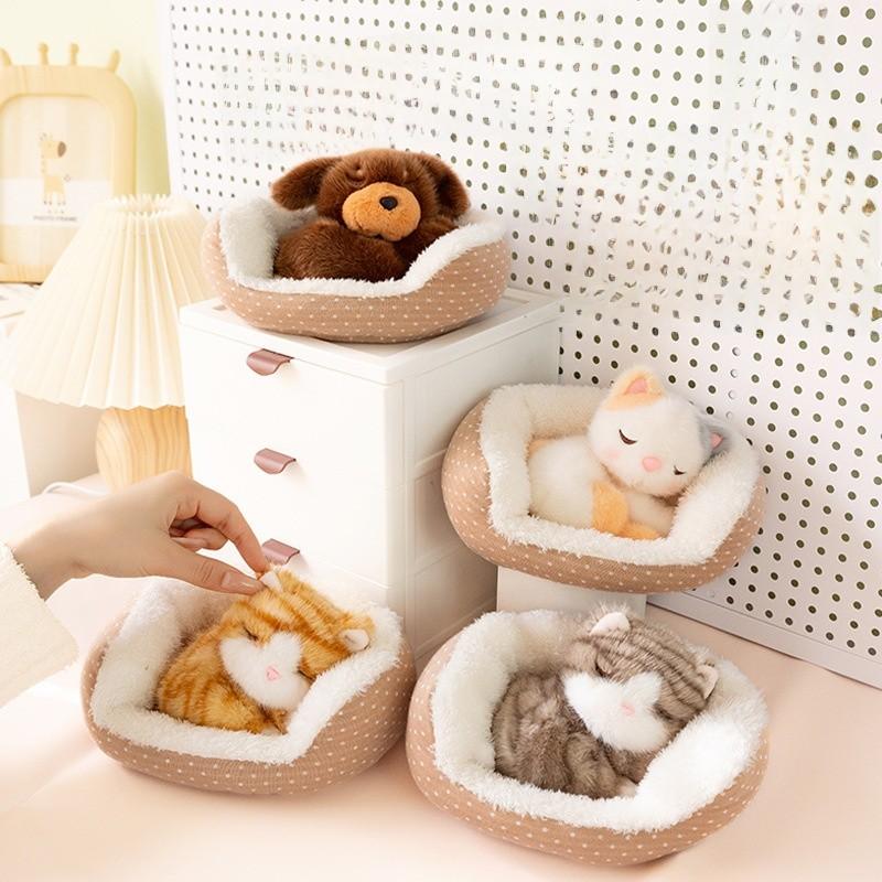 Plush Cat Toy With Soft Pp Cotton Fill Perfect For Kids And Adults