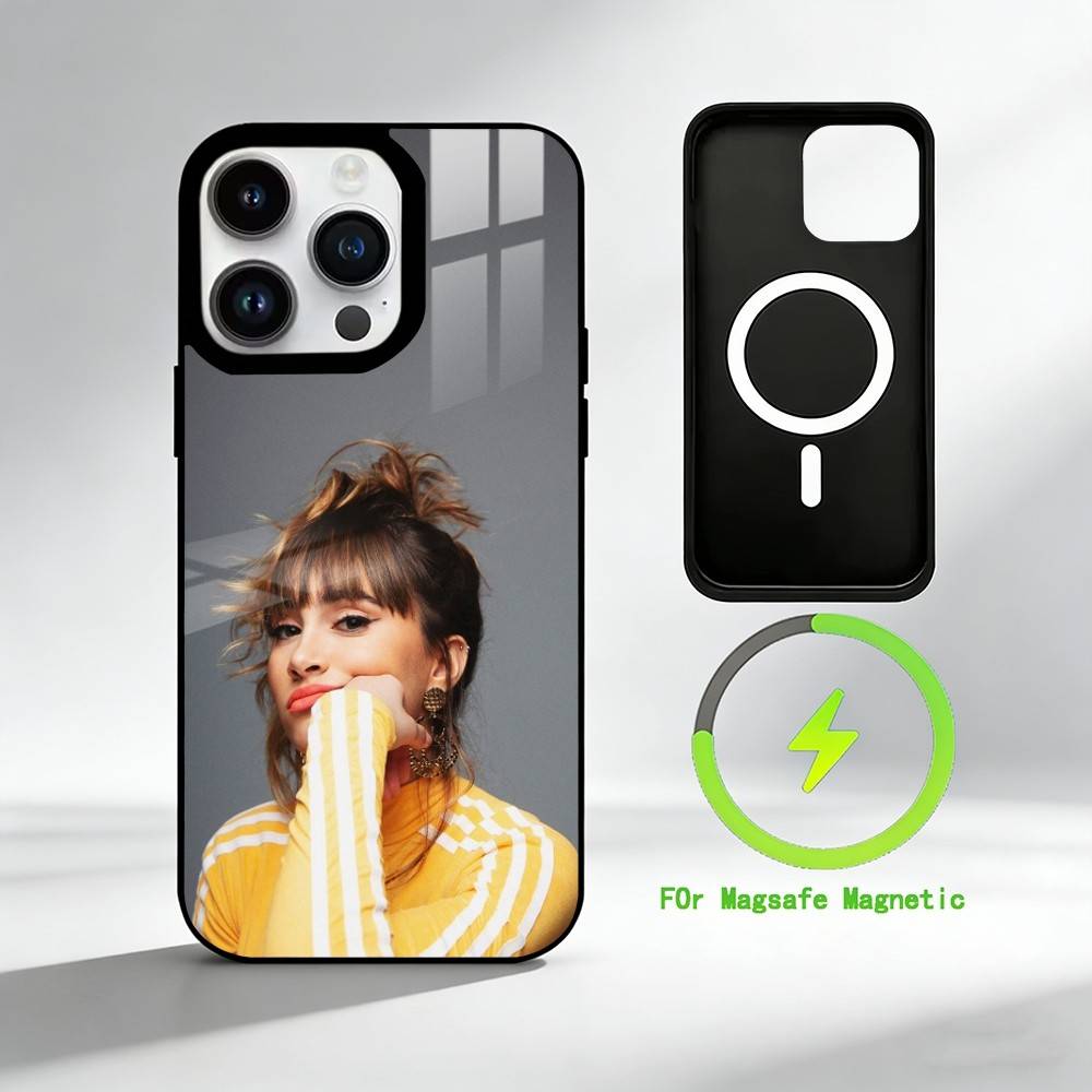 A-Aitana Phone Case For iPhone 17 16 15 14 13 12 Pro Max Plus for Mirror Wireless Magnetic Cover