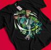Demon Slayer Shirt Sanemi Shinazugawa Tshirt Tanjiro T-Shirt Muzan Doma Wind Tee BB899
