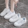 Damen Weiße Schuhe Atmungsaktiv Lässig Vielseitig Bequem Abriebfest Sneaker