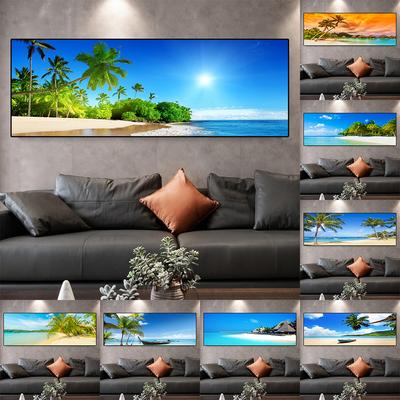 Landschap Tropische Zee Strand Canvas Schilderij Palmboom Posters En Prints Muur Kunst Foto Woonkamer Home Decor Geen Frame