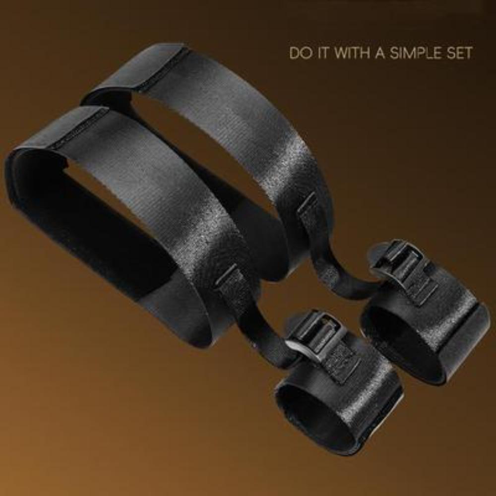 Adjustable Sex Hand and Foot Bondage Set Handcuffs Couples Play Props Forced Leg Split Kneeling Easy To Use Multi-Functional Bondage Set