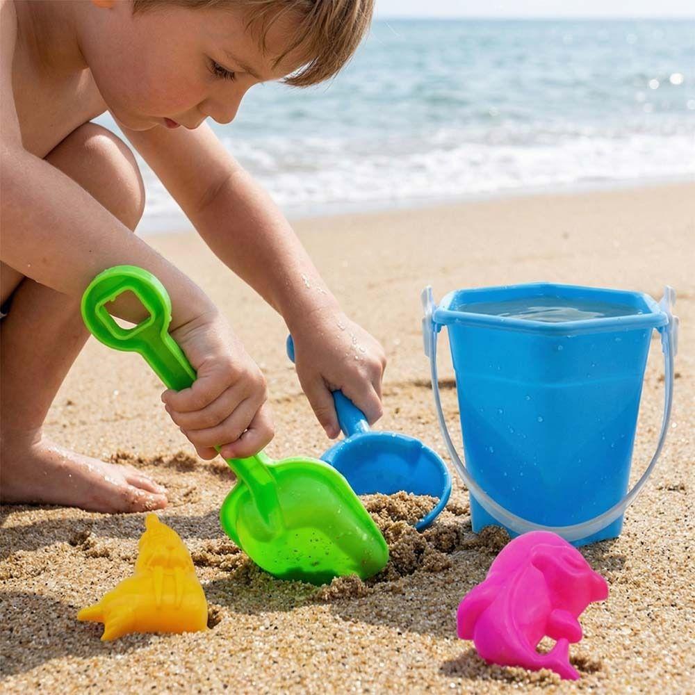 With Bucket Beach Sand Play Toys Parent-Child Summer Beach Toys Beach Shovel Bucket Set  Gifts