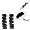 Phone USB Charger Cable Accessories, Silicone Spiral Winder and Cord End Protector Saver Cover