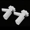Handicapped Elderly Senior 2" Toilet Seat Riser Raised Safety Chair Lifter,Toilet Seat Elongated Riser White