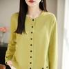 Women S Cotton Knit Cardigan Autumn Winter Warm Casual Sweater