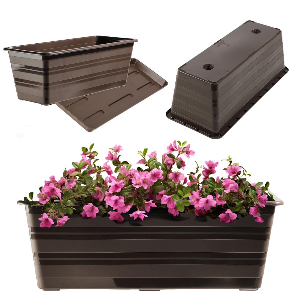 KADAX Balcony Box Flowerpot + Stand