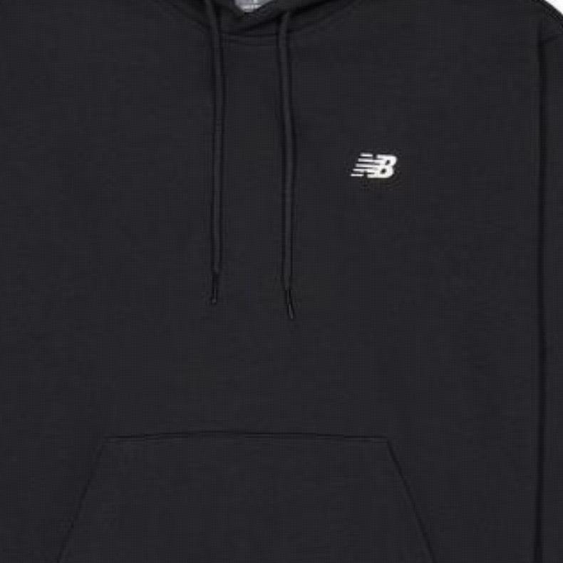 New Balance Logo Embroidered Hoodie MT41508-BK