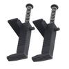 2 Pcs Brick Line Runner 9 To 12cm Clamping Engineering Plastic Wire Drawer Bricklaying Tool with Anti Slip Pad