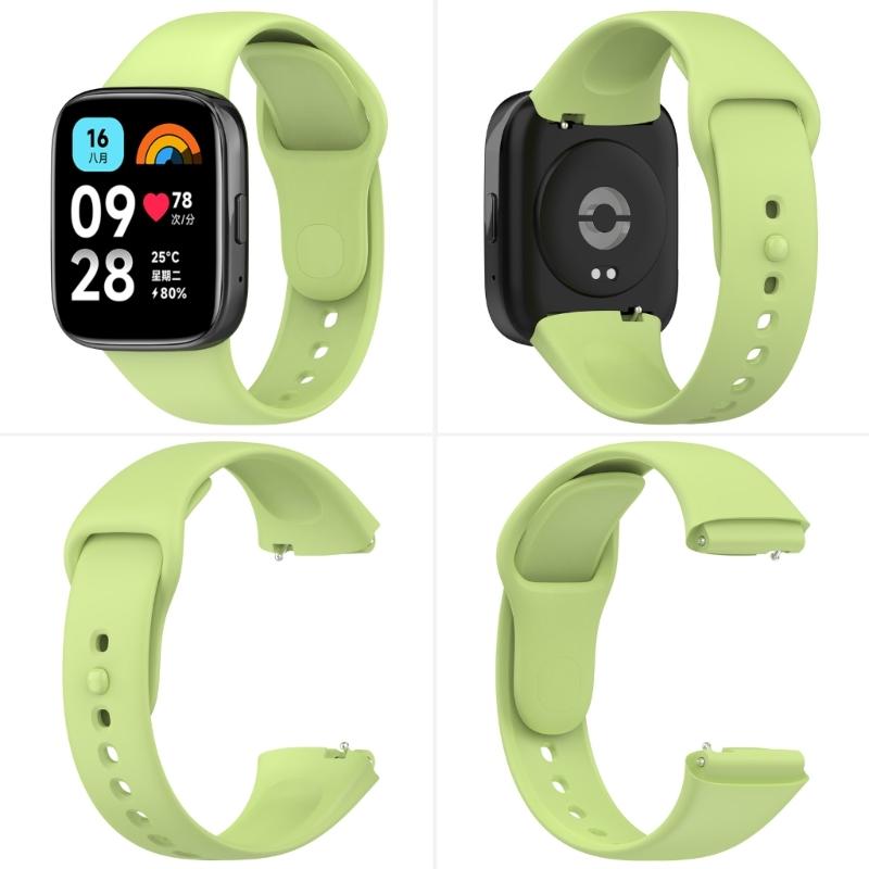 Watch Bands For Redmi Watch3 Lite Active Women Men Girls Soft Silicone Wristbands Replacement Strap