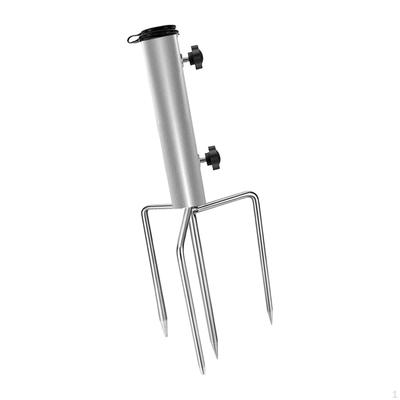Base de parasol Support de parasol Durable Fiable Bouchon d'insertion Robuste Amovible Ancre stable