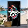 Detroit Pistons Printed Quick Dry Beach Towel Super Absorbent Soft Lightweight Bath Towel for Pool Summer Travel