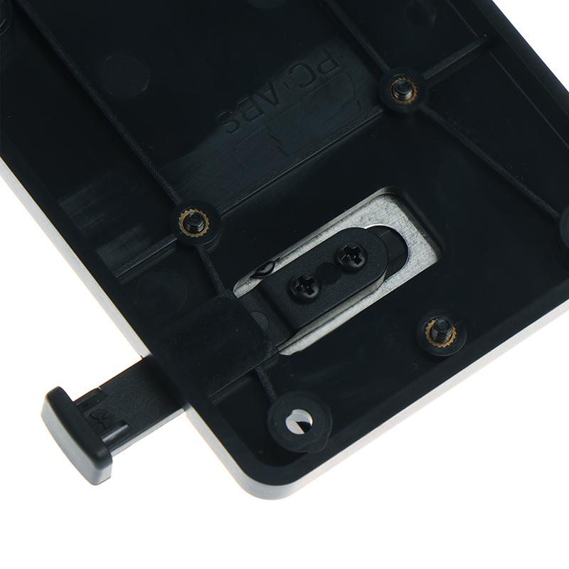 V-Lock Battery Back Pack Plate Adapter Replacement Quick Release Lock Design For Camera Camcorder Video Light