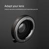 Urth Lens Mount Adapter: Pentax K Lenses to Nikon F Camera Body (with Optical Glass)