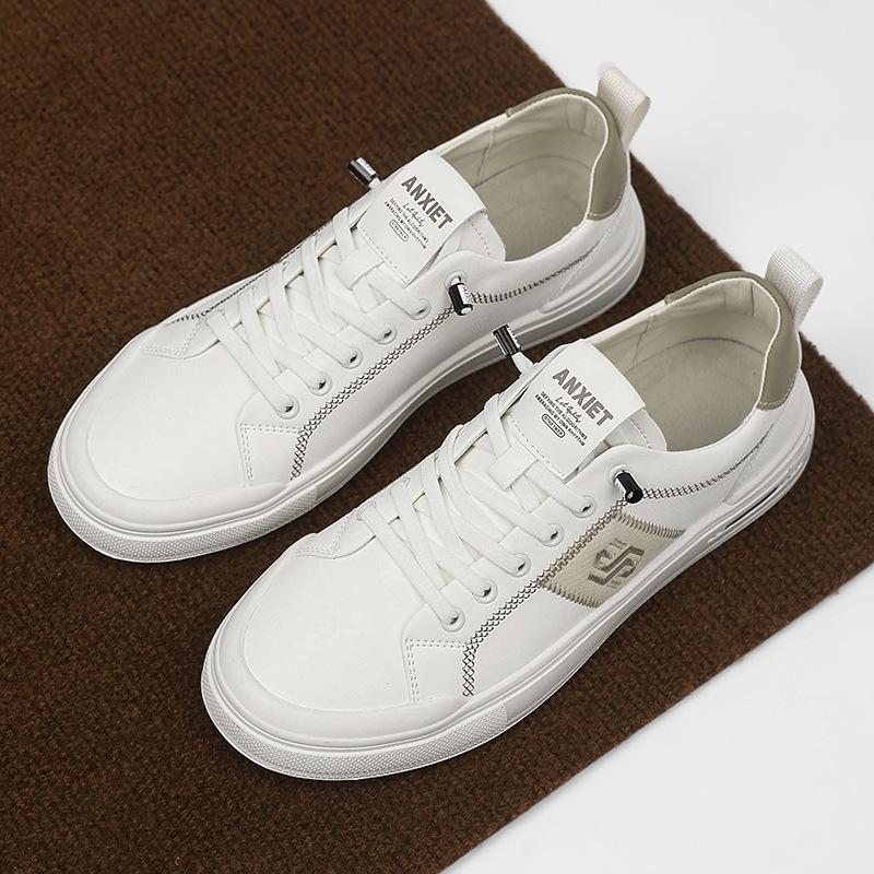 Обувь новая весенняя ленивые спортивные кеды повседневная кожаная обувь мягкая подошва 39