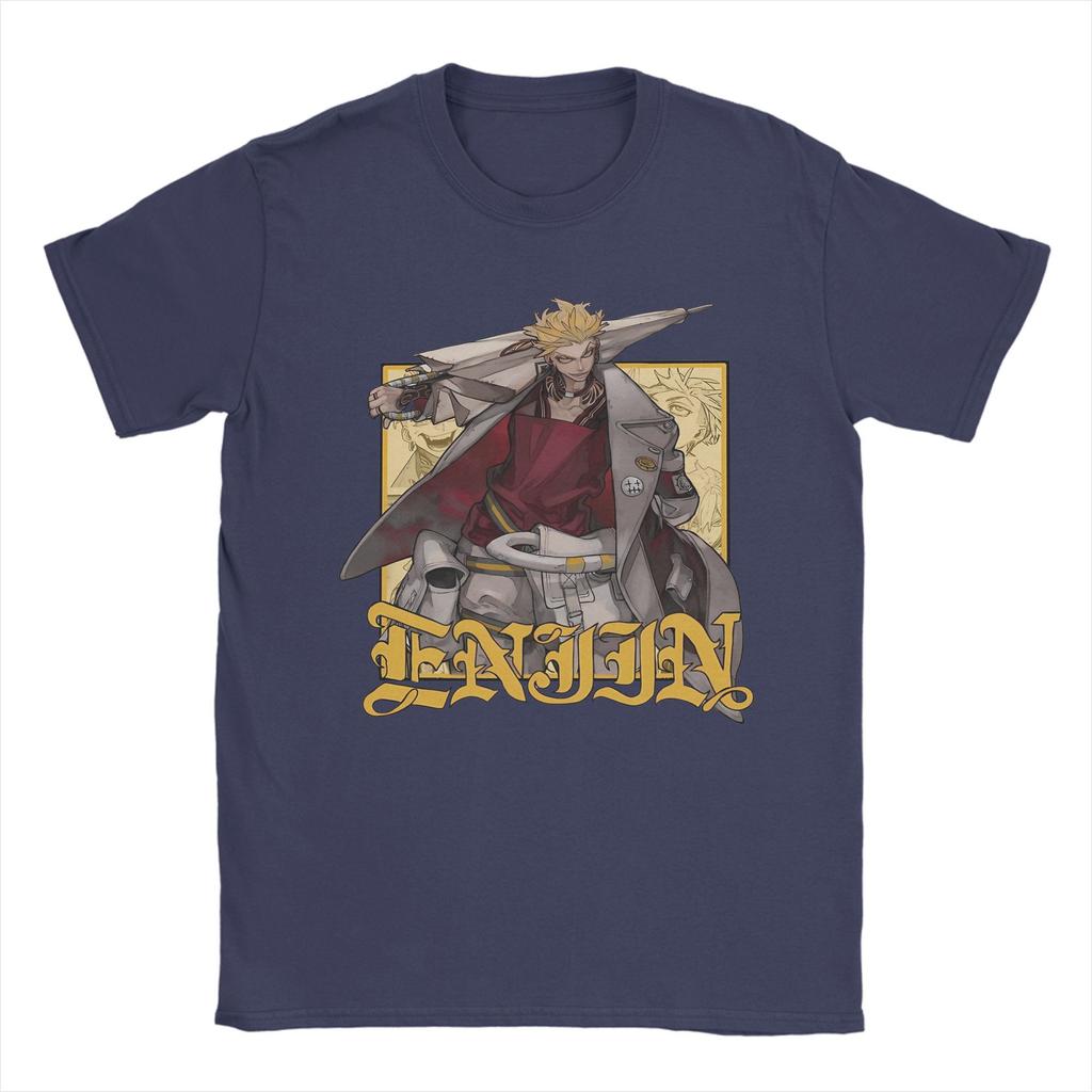 Enjin Gachiakuta Anime T-Shirt for Men  Novelty 100% Cotton Tee Shirt Round Collar Short Sleeve T Shirts Plus Size Clothes