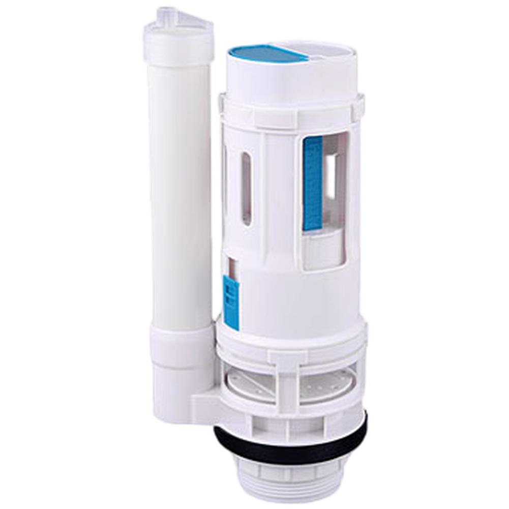 Customizable Flushing Control Split Toilet Replacement Dual Flush Valve ABS Plastic Construction Adjustable Flush Volume