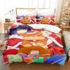 3D Print Anime Kawaii Girl World Dai Star Bedding Set Printed Duvet Cover Sheet Pillowcase Soft Quilt Cover Full Queen King Size