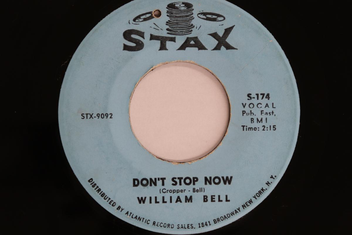 

7-дюймовая пластинка WILLIAM BELL - Don t Stop Now / Crying All By Myse S174 STAX 1965 США Соул/Фанк Б/У