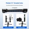 Metal Straight Crossbar Allen Bracket for DJI Pocket3 Camera, Phone, DSLR Dual-Machine Positioning