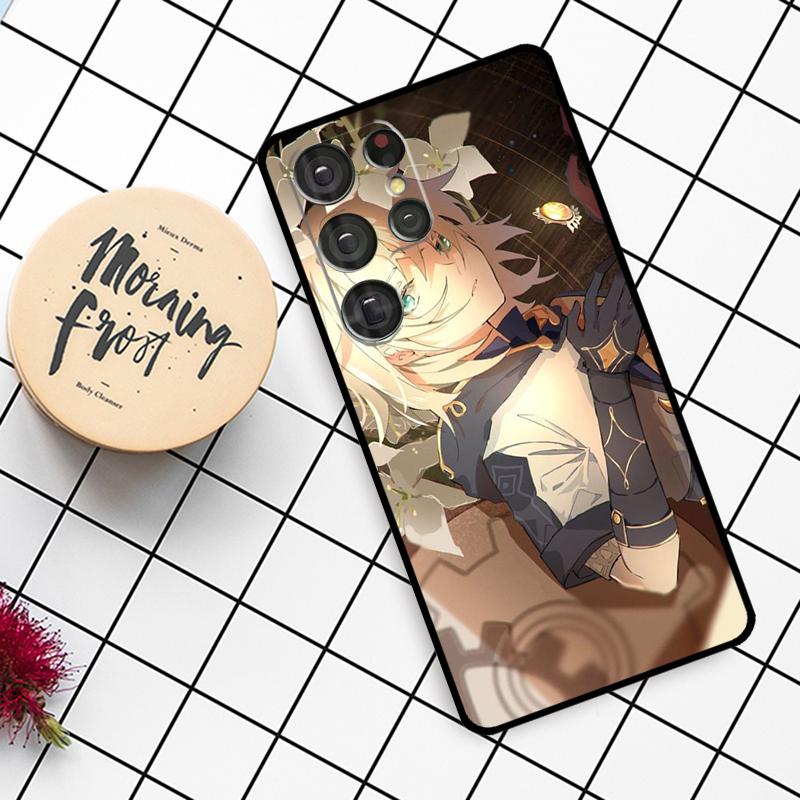 Albedo Genshin Impact Case For Samsung Galaxy S24 FE S20 FE S21 S22 S23 S24 S25 Ultra S9 S10 S25 Plus Phone Cover