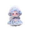 17CM Doll Clothes: Guangzhiyuan Series Plaid Skirt with Bow & Flower for Plush Dolls