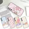 K-Kanahei Pink Bunny Phone Case For Samsung Galaxy S21 S22 S23 S24ULTRA S25ULTRA FE Ultra Plus5G A52S S26 Soft Cover
